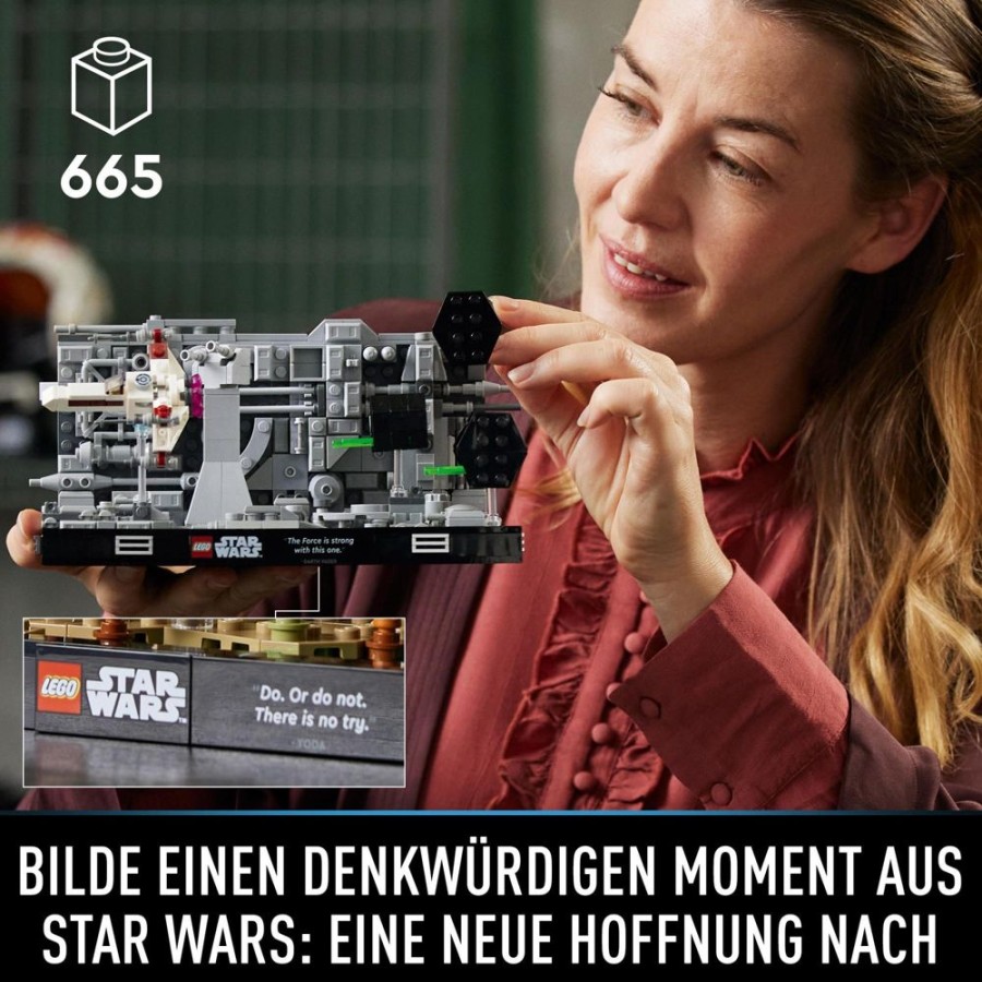 Spielzeug LEGO | Lego Star Wars Death Star Trench Run Diorama