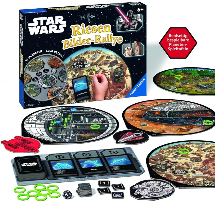 Spielzeug Ravensburger | Ravensburger Riesen Bilder-Rallye Star Wars