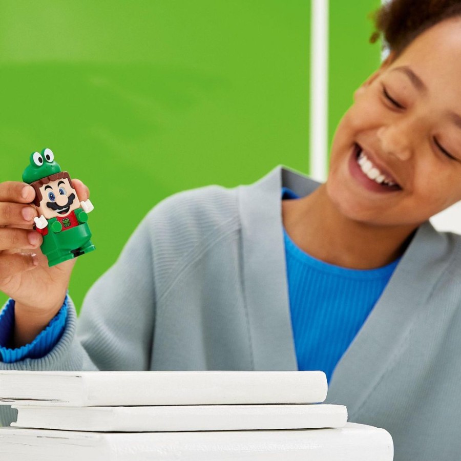 Spielzeug LEGO | Lego Super Mario 71392 Frosch-Mario Anzug