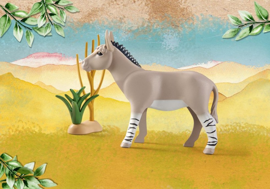 Spielzeug Playmobil | Playmobil 71289 Wiltopia - Afrikanischer Esel