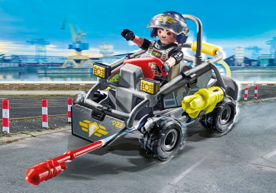 Spielzeug Playmobil | Playmobil 71147 Swat-Multi-Terrain-Quad