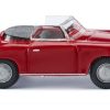 Spielzeug WIKING | Wiking 16003 H0 Porsche 356 Cabrio Signalrot