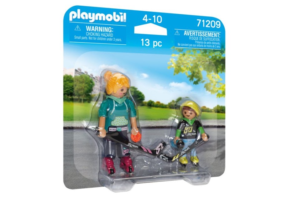 Spielzeug Playmobil | Playmobil 71209 Inline-Hockey