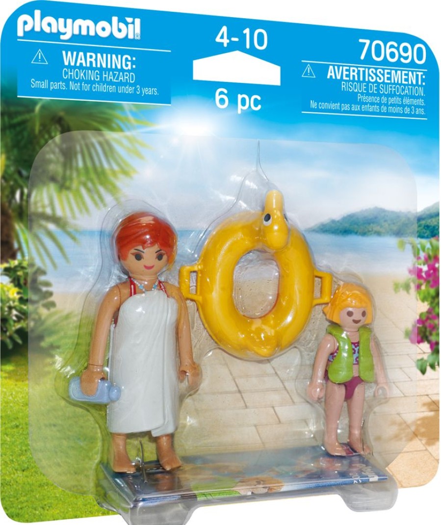 Spielzeug Playmobil | Playmobil 70690 Duopack Aqua Park Badegaste