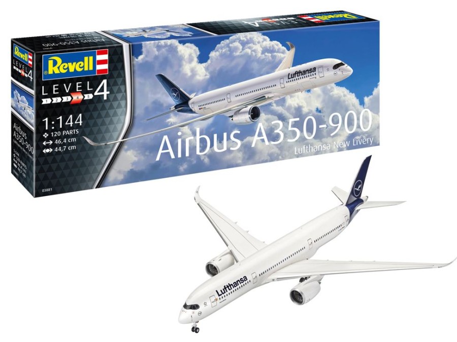 Spielzeug Revell | Revell Airbus A350-900 Lufthansa New Livery 1:144