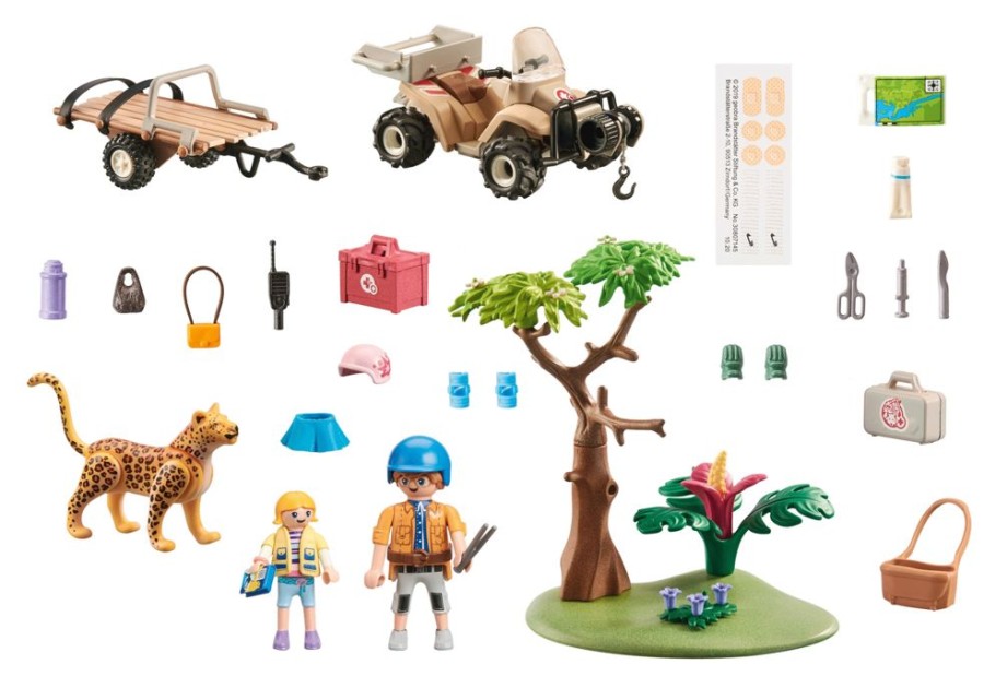 Spielzeug Playmobil | Playmobil Wiltopia 71011 Tierrettungs-Quad