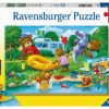 Spielzeug Ravensburger | Ravensburger Puzzle Familie Bar Geht Campen 2X24T