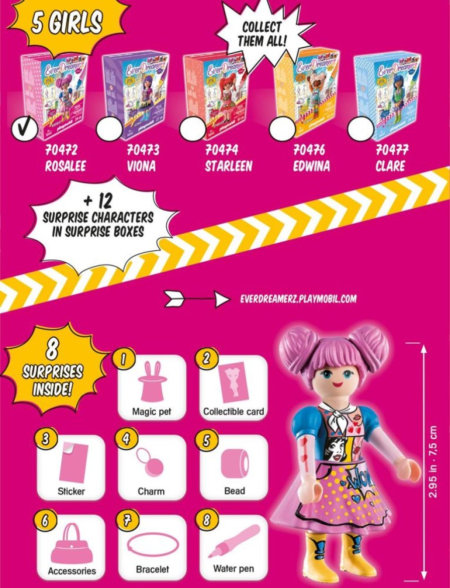 Spielzeug Playmobil | Playmobil 70472 Rosalee Comic World