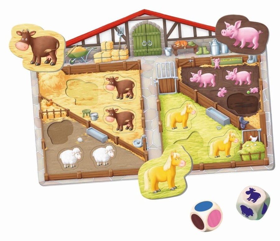 Spielzeug Ravensburger | Ministeps Unser Bauernhof-Spiel