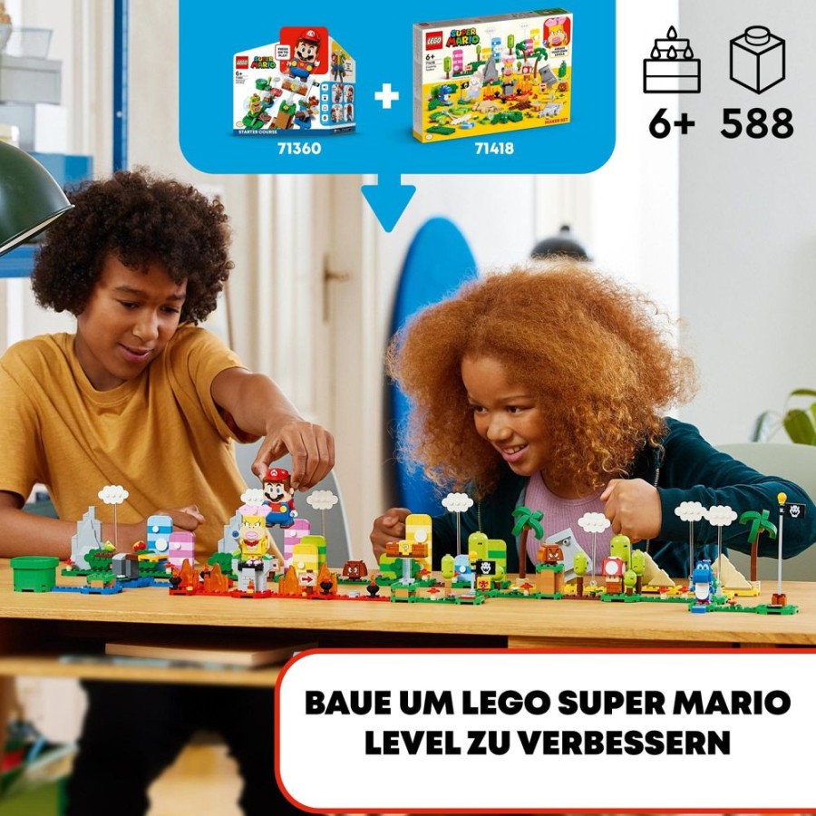 Spielzeug LEGO | Lego Super Mario71418 Kreativbox Leveldesigner-Set