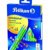Spielzeug Pelikan | Pelikan Buntstifte Dick Dreikant 12Er Set