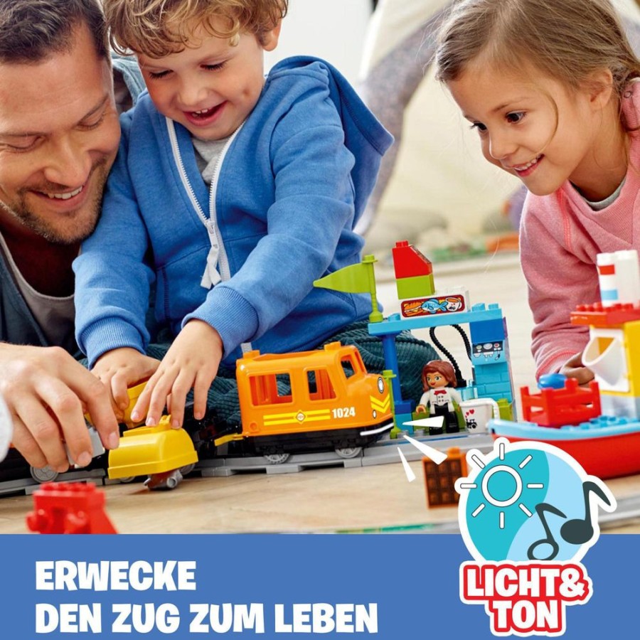 Spielzeug LEGO | Lego Duplo 10875 Guterzug