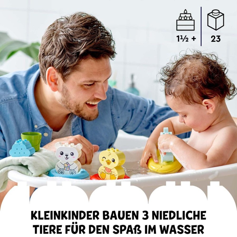 Spielzeug LEGO | Lego Duplo10965Badewannenspas Schwimmender Tierzug