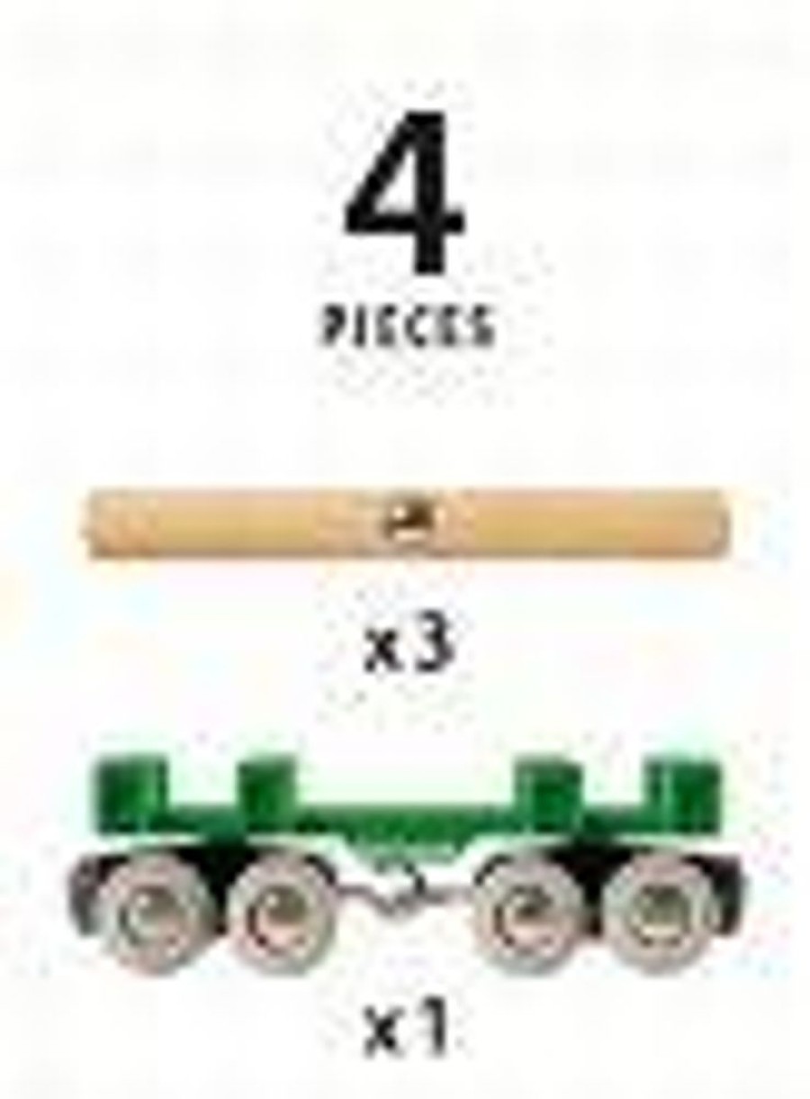Spielzeug BRIO | Brio 33696 Langholzwagen