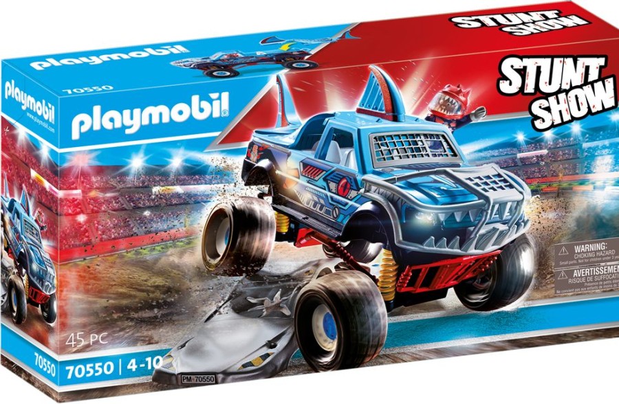 Spielzeug Playmobil | Playmobil 70550 Stuntshow Monster Truck Shark