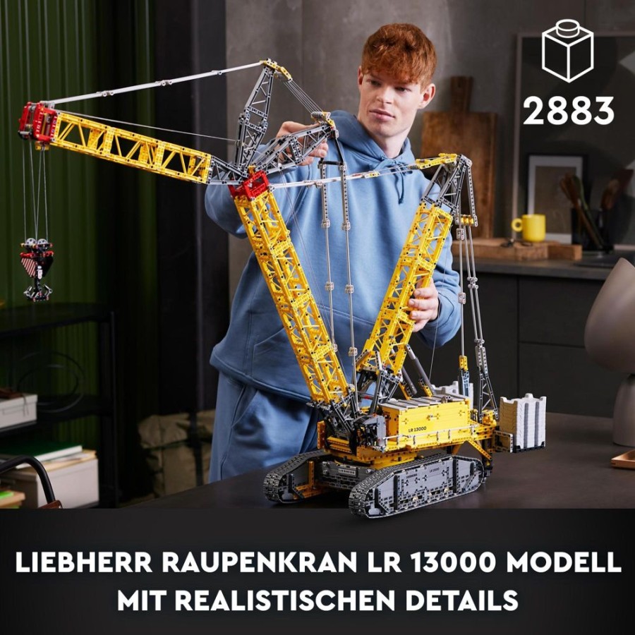 Spielzeug LEGO | Lego Technic 42146 Liebherr Lr 13000 Raupenkran