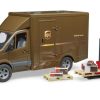 Spielzeug BRUDER | Bruder Mercedes Benz Sprinter Ups Mit Fahrer