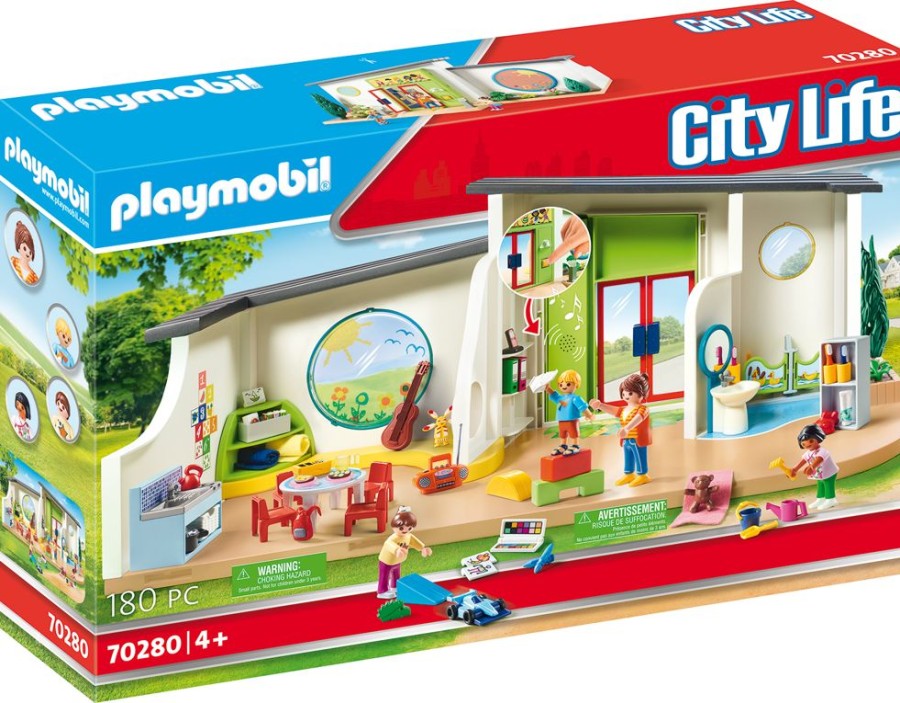 Spielzeug Playmobil | Playmobil 70280 Kita Regenbogen