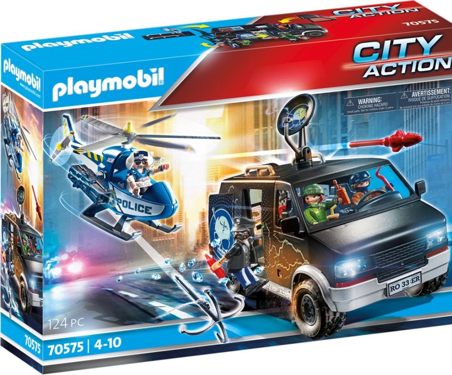 Spielzeug Playmobil | Playmobil 70575 Polizei-Helikopter