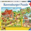 Spielzeug Ravensburger | Ravensburger Puzzle Ferien Auf Dem Land 3X49T
