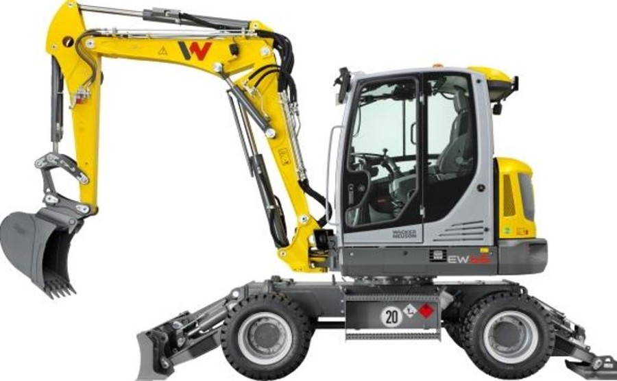 Spielzeug siku | Siku Wacker Neuson Ew65 Mobilbagger