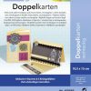 Spielzeug folia | Folia Doppelkarten 10.5X15Cm Gold