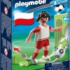 Spielzeug Playmobil | Playmobil 70486 Nationalspieler Polen